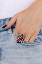 Frontier Flare Multi Stone Ring-Rings-Krush Kandy, Women's Online Fashion Boutique Located in Phoenix, Arizona (Scottsdale Area)