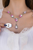 Cotton Candy Lariat Necklace-Necklace-Krush Kandy, Women's Online Fashion Boutique Located in Phoenix, Arizona (Scottsdale Area)