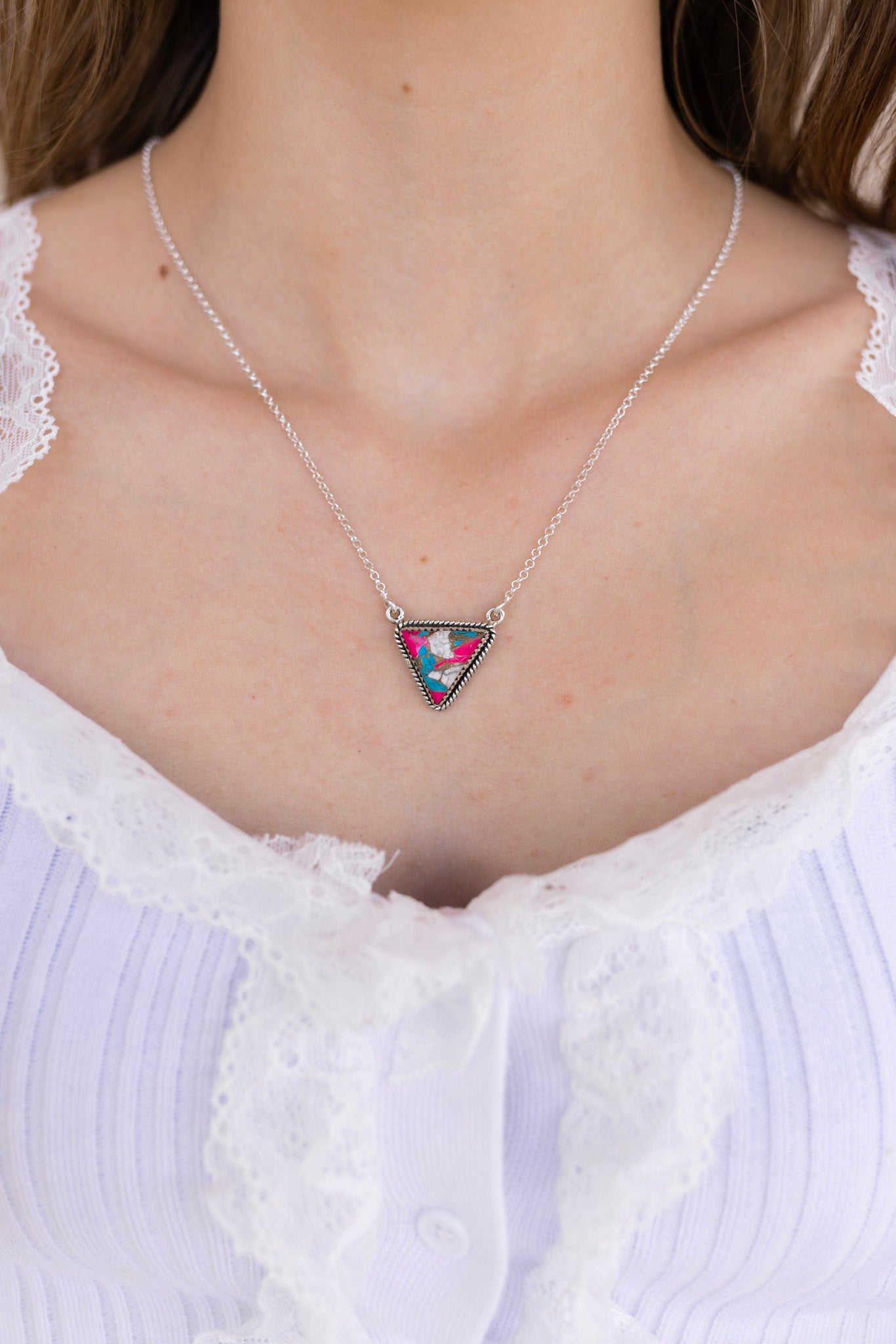 Boho Mirage Copper Slab Necklaces-Necklaces-Krush Kandy, Women's Online Fashion Boutique Located in Phoenix, Arizona (Scottsdale Area)