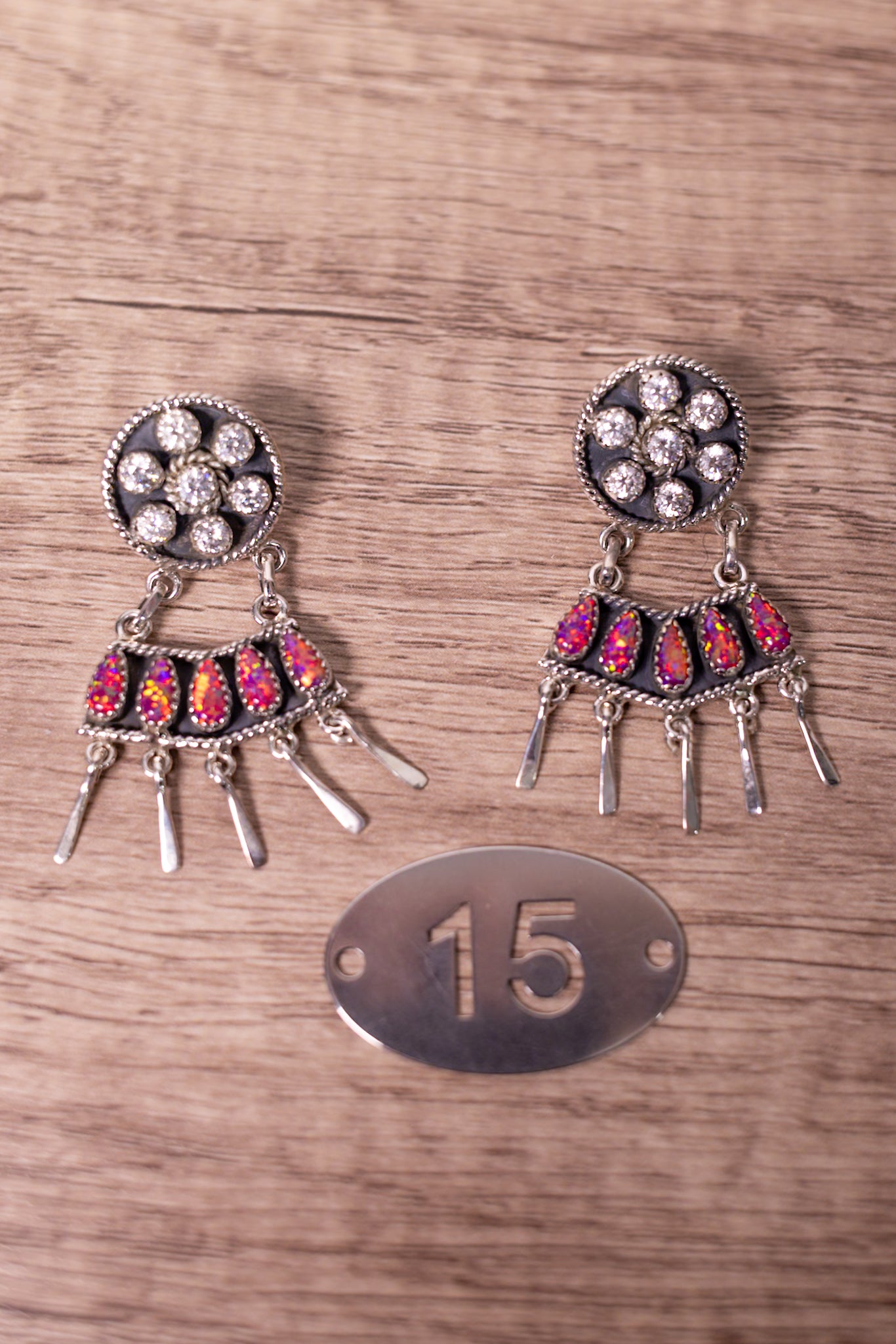 Give Em A Hand Jeweled Post Earrings-Stud Earrings-Krush Kandy, Women's Online Fashion Boutique Located in Phoenix, Arizona (Scottsdale Area)