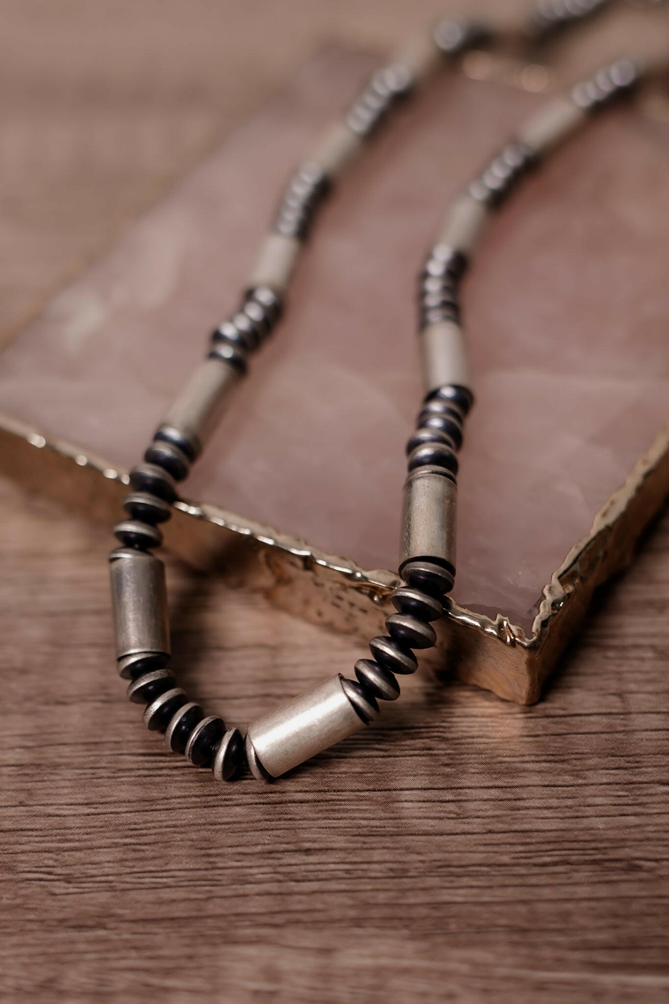 Desert Space Sterling Silver Saucers Necklace MADE TO ORDER-Chain Necklaces-Krush Kandy, Women's Online Fashion Boutique Located in Phoenix, Arizona (Scottsdale Area)