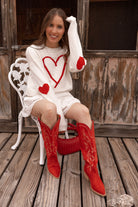 Enora - Samara Stitch Western Tall Boots-Shoes-Krush Kandy, Women's Online Fashion Boutique Located in Phoenix, Arizona (Scottsdale Area)