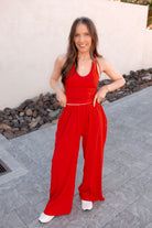 Wide Leg Pant Set-Sets-Krush Kandy, Women's Online Fashion Boutique Located in Phoenix, Arizona (Scottsdale Area)