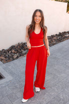 Wide Leg Pant Set-Sets-Krush Kandy, Women's Online Fashion Boutique Located in Phoenix, Arizona (Scottsdale Area)
