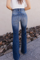 Kancan Confidence Boosting Distressed Flare Jean-Jeans-Krush Kandy, Women's Online Fashion Boutique Located in Phoenix, Arizona (Scottsdale Area)