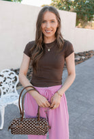 Perfect Fit Short Sleeve Top-Tops-Krush Kandy, Women's Online Fashion Boutique Located in Phoenix, Arizona (Scottsdale Area)