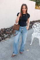 Perfect Fit Short Sleeve Top-Tops-Krush Kandy, Women's Online Fashion Boutique Located in Phoenix, Arizona (Scottsdale Area)