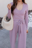 Tie Waist Pant Set-Sets-Krush Kandy, Women's Online Fashion Boutique Located in Phoenix, Arizona (Scottsdale Area)