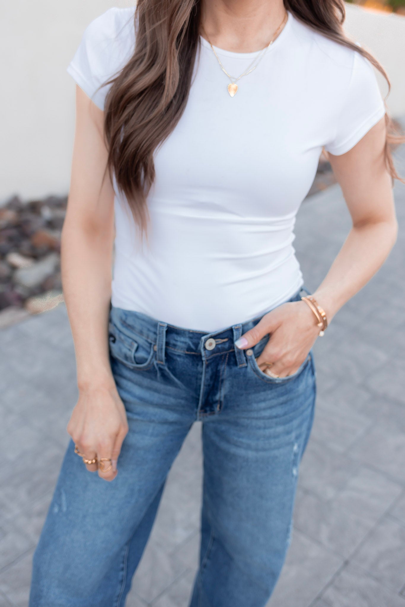 Perfect Fit Short Sleeve Top-Tops-Krush Kandy, Women's Online Fashion Boutique Located in Phoenix, Arizona (Scottsdale Area)