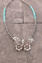 Bethany's Butterfly Sterling Silver Desert Pearl Necklaces-Pearl Necklaces-Krush Kandy, Women's Online Fashion Boutique Located in Phoenix, Arizona (Scottsdale Area)