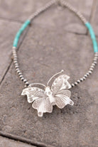 Bethany's Butterfly Sterling Silver Desert Pearl Necklaces-Pearl Necklaces-Krush Kandy, Women's Online Fashion Boutique Located in Phoenix, Arizona (Scottsdale Area)