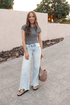 Studded Buckle Fleece-lined Slides-Sandals-Krush Kandy, Women's Online Fashion Boutique Located in Phoenix, Arizona (Scottsdale Area)