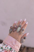 Multi Jasper Stone Rings-Rings-Krush Kandy, Women's Online Fashion Boutique Located in Phoenix, Arizona (Scottsdale Area)