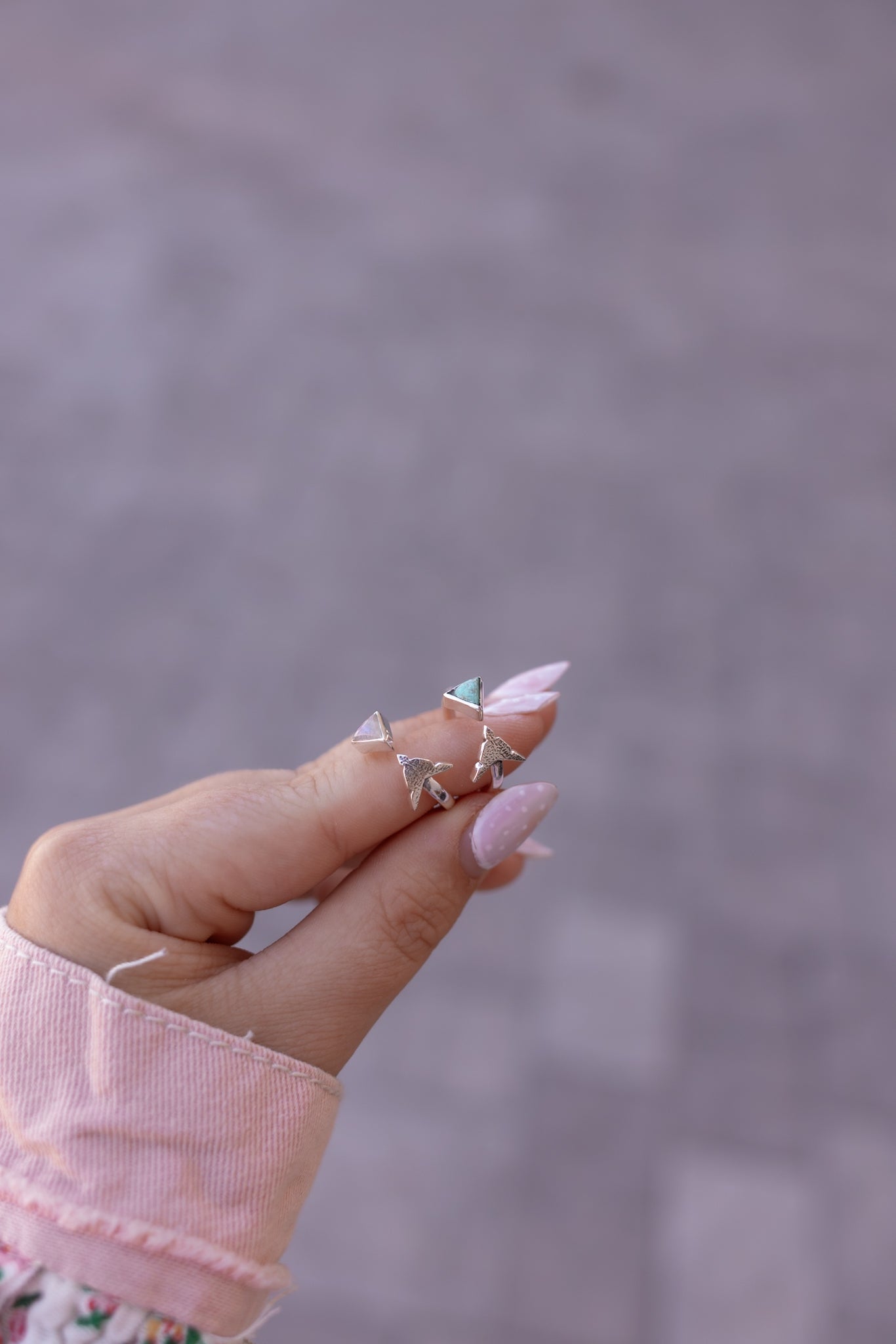 Floating Arrow Stone Ring-Ring Sizers-Krush Kandy, Women's Online Fashion Boutique Located in Phoenix, Arizona (Scottsdale Area)