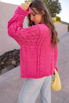 Sugar Kiss Oversized Knit Sweater-Sweater-Krush Kandy, Women's Online Fashion Boutique Located in Phoenix, Arizona (Scottsdale Area)