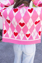 Harley's Heart Knit Cardigan-Cardigan-Krush Kandy, Women's Online Fashion Boutique Located in Phoenix, Arizona (Scottsdale Area)