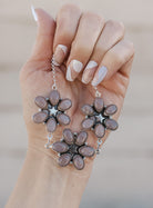 Lucky Star Sterling Silver Stone Necklaces | Krush Exclusive-Necklaces-Krush Kandy, Women's Online Fashion Boutique Located in Phoenix, Arizona (Scottsdale Area)