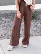 Ultimate Luxe Stretchy Tee & Pant Set-2 Piece Outfit Sets-Krush Kandy, Women's Online Fashion Boutique Located in Phoenix, Arizona (Scottsdale Area)
