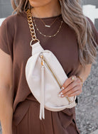 Circle CZ Chain Dainty Necklace Sterling Silver-Necklaces-Krush Kandy, Women's Online Fashion Boutique Located in Phoenix, Arizona (Scottsdale Area)