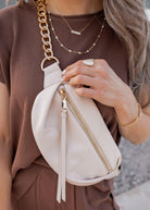 Circle CZ Chain Dainty Necklace Sterling Silver-Necklaces-Krush Kandy, Women's Online Fashion Boutique Located in Phoenix, Arizona (Scottsdale Area)