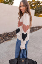 Hearts For You Button Cardigan-Cardigan-Krush Kandy, Women's Online Fashion Boutique Located in Phoenix, Arizona (Scottsdale Area)