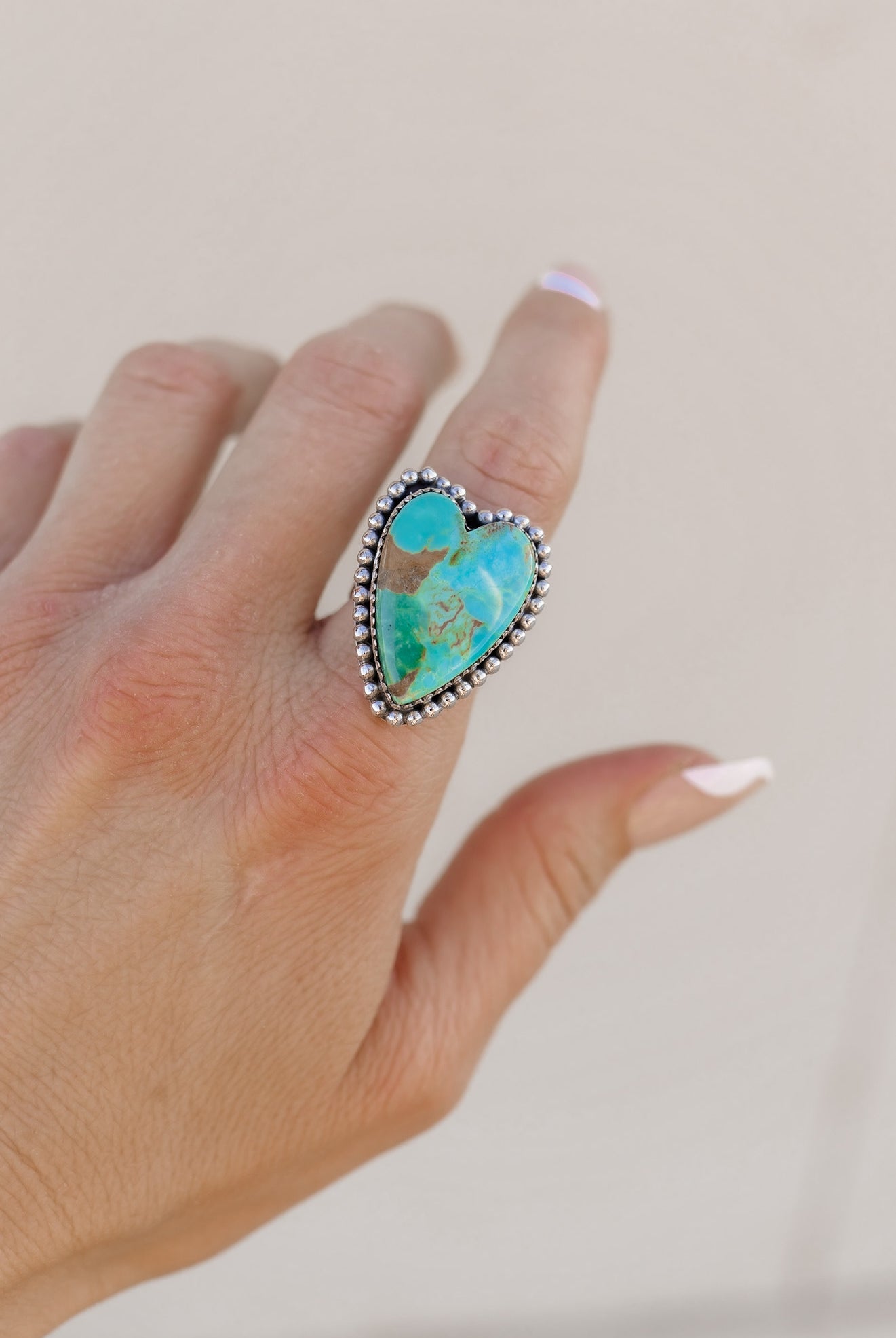 Long Heart Sterling Silver Ring | PREORDER NOW OPEN-Rings-Krush Kandy, Women's Online Fashion Boutique Located in Phoenix, Arizona (Scottsdale Area)
