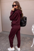 Busy Bee Button Drawstring Cropped Hoodie Jogger 2pcs Set-2 Piece Outfit Sets-Krush Kandy, Women's Online Fashion Boutique Located in Phoenix, Arizona (Scottsdale Area)