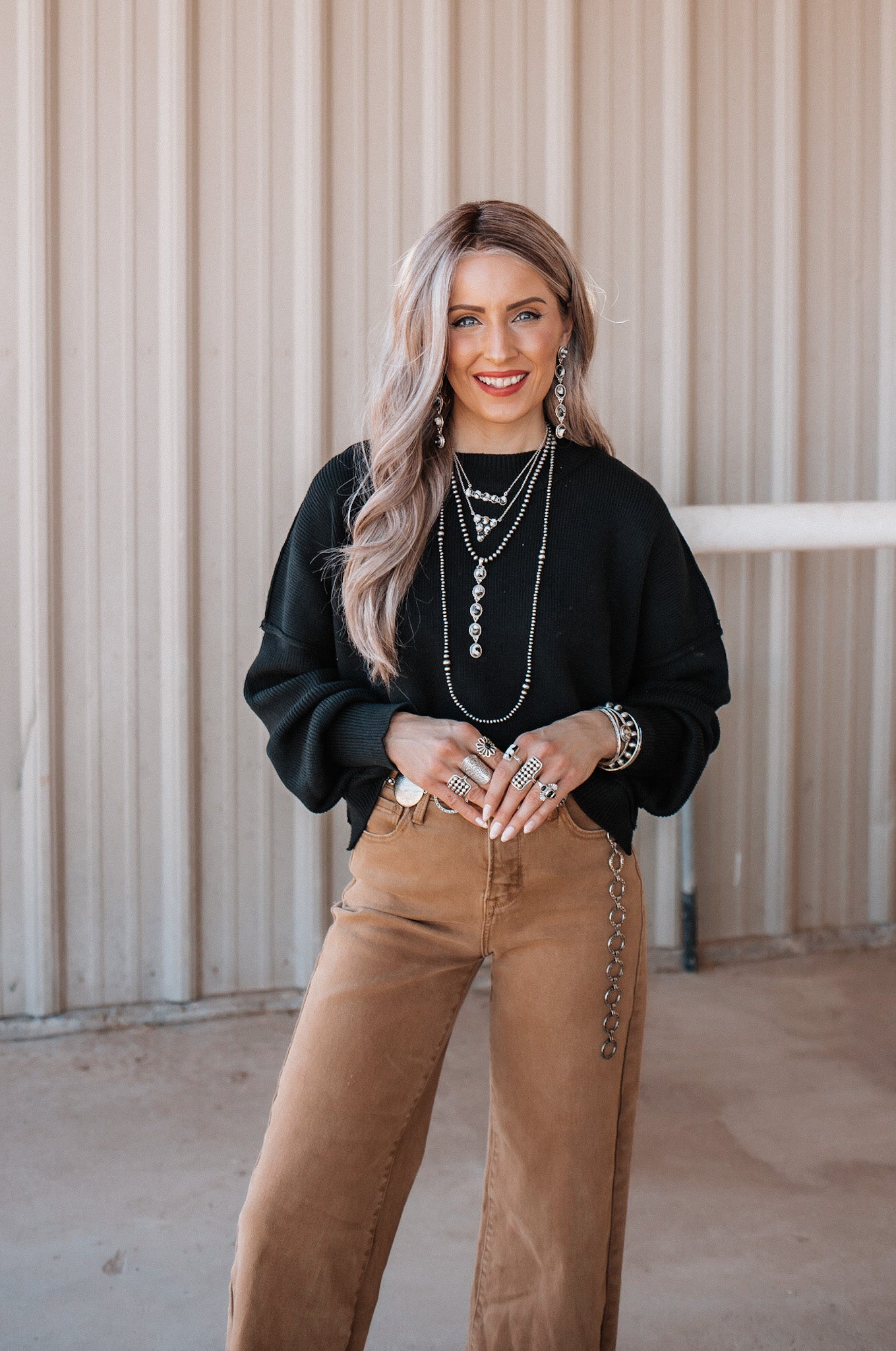 Vintage Boho White Buffalo Stone Drop Earrings | PREORDER NOW OPEN-Drop Earrings-Krush Kandy, Women's Online Fashion Boutique Located in Phoenix, Arizona (Scottsdale Area)