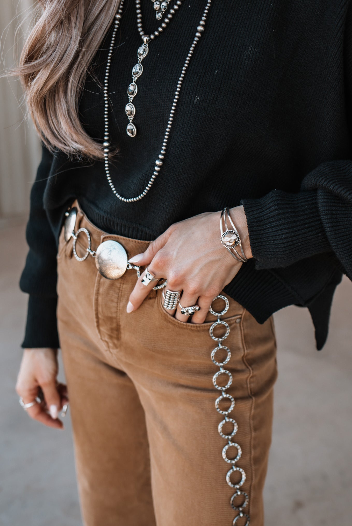 Copper Infused White Buffalo Three Band Circle Bracelet | Krush Exclusive-Bracelets-Krush Kandy, Women's Online Fashion Boutique Located in Phoenix, Arizona (Scottsdale Area)