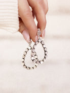Dainty Stone Teardrop Earrings | Multiple Stone Options!-Drop Earrings-Krush Kandy, Women's Online Fashion Boutique Located in Phoenix, Arizona (Scottsdale Area)