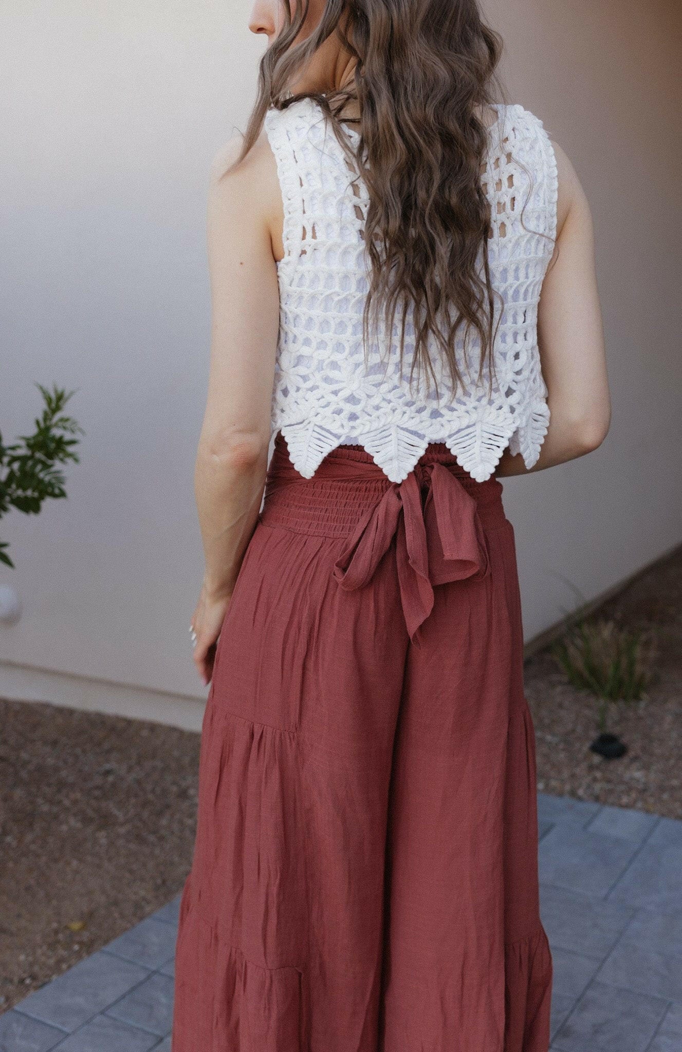 Boho Breeze Tiered Palazzo Pants S-3X-Pants-Krush Kandy, Women's Online Fashion Boutique Located in Phoenix, Arizona (Scottsdale Area)