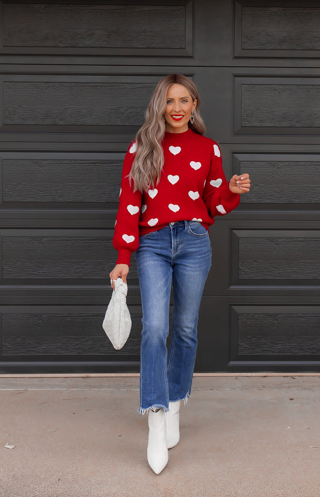 Heartfelt Bliss Sweater | S-XL-Sweaters-Krush Kandy, Women's Online Fashion Boutique Located in Phoenix, Arizona (Scottsdale Area)