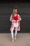 Love Me Or Not Heart Print Cardigan | S-XL-Sweaters-Krush Kandy, Women's Online Fashion Boutique Located in Phoenix, Arizona (Scottsdale Area)