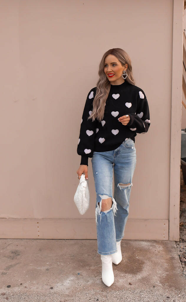 Heartfelt Bliss Sweater | S-XL-Sweaters-Krush Kandy, Women's Online Fashion Boutique Located in Phoenix, Arizona (Scottsdale Area)