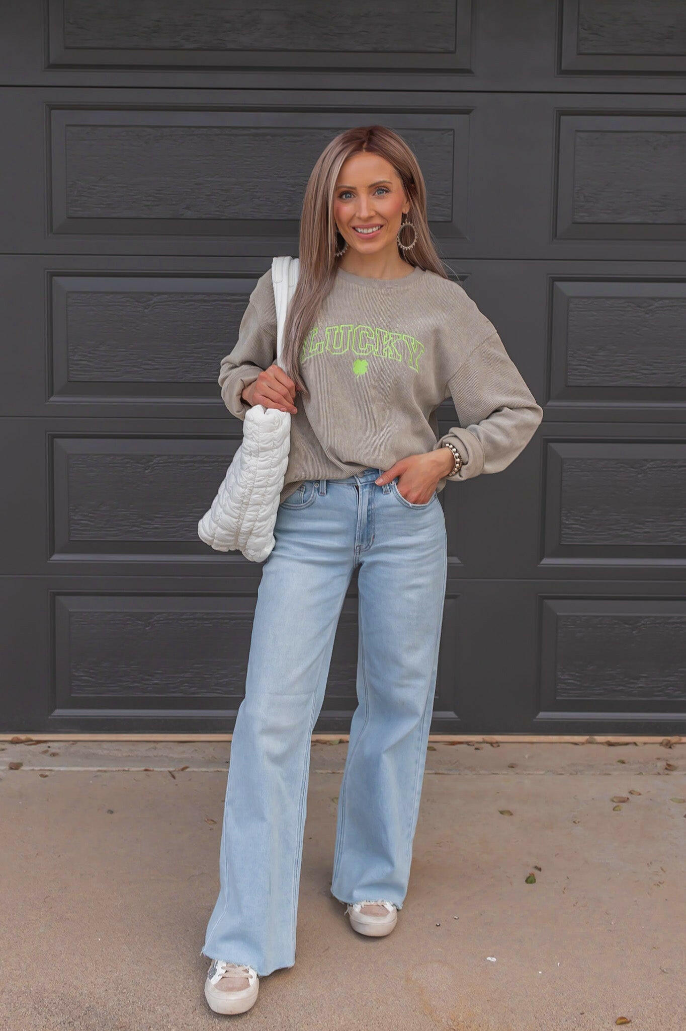 Kristyn Wide Leg Denim Jean | 3 Washes-Jeans-Krush Kandy, Women's Online Fashion Boutique Located in Phoenix, Arizona (Scottsdale Area)