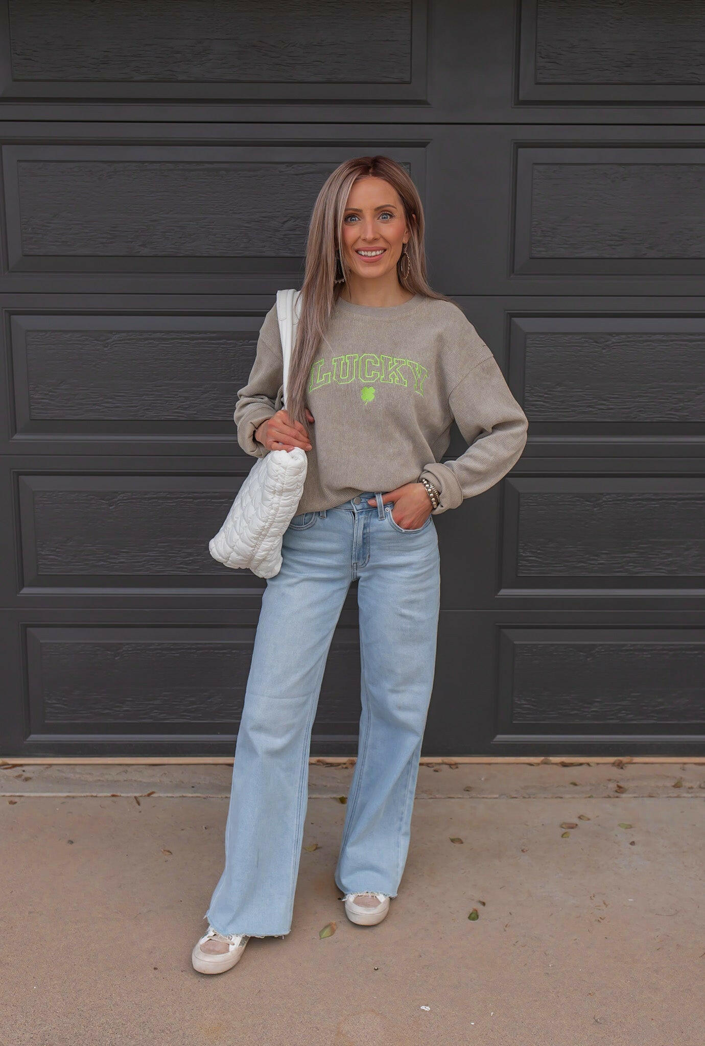 Kristyn Wide Leg Denim Jean | 3 Washes-Jeans-Krush Kandy, Women's Online Fashion Boutique Located in Phoenix, Arizona (Scottsdale Area)