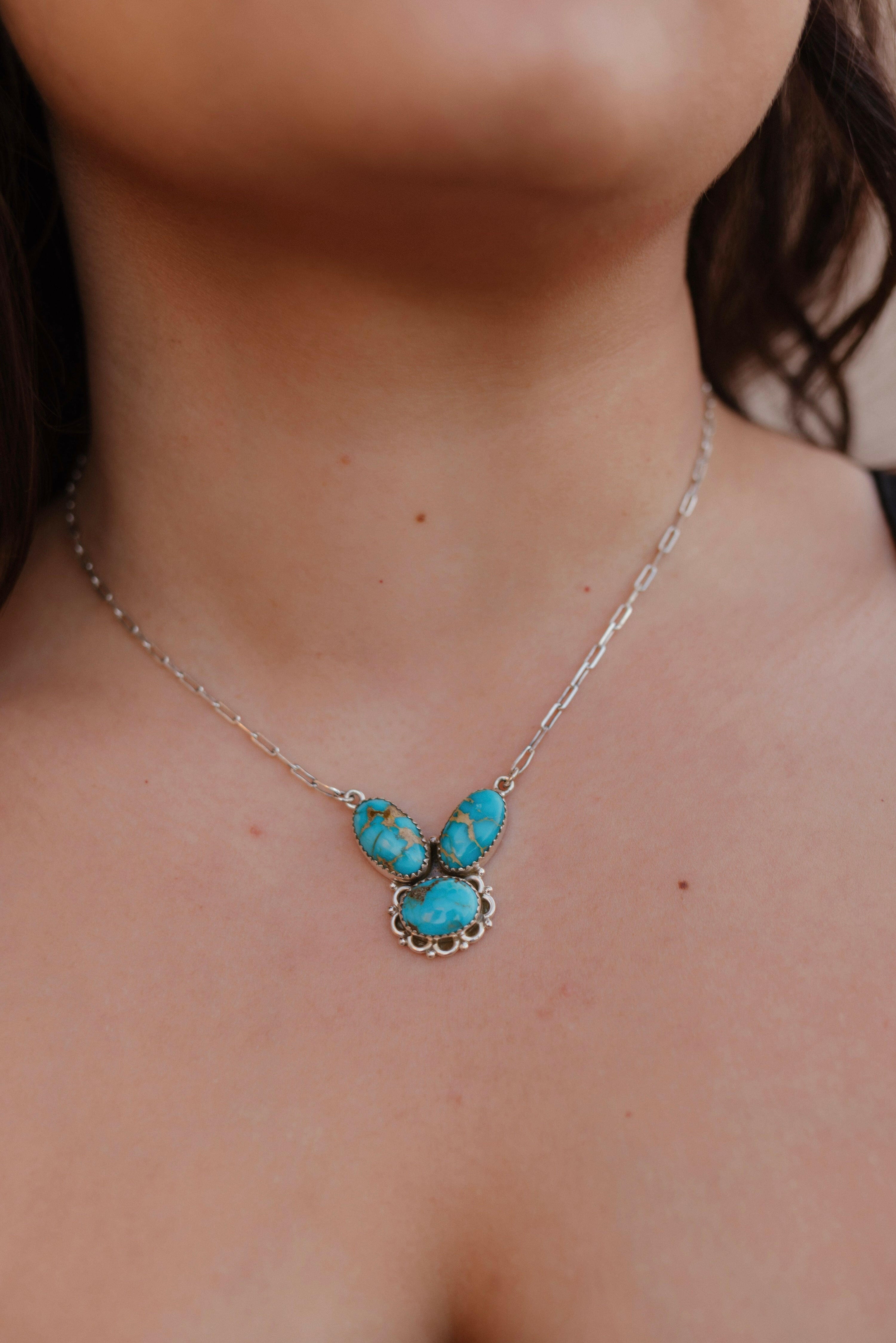 Clove Stone Slab Necklace-Chain Necklaces-Krush Kandy, Women's Online Fashion Boutique Located in Phoenix, Arizona (Scottsdale Area)