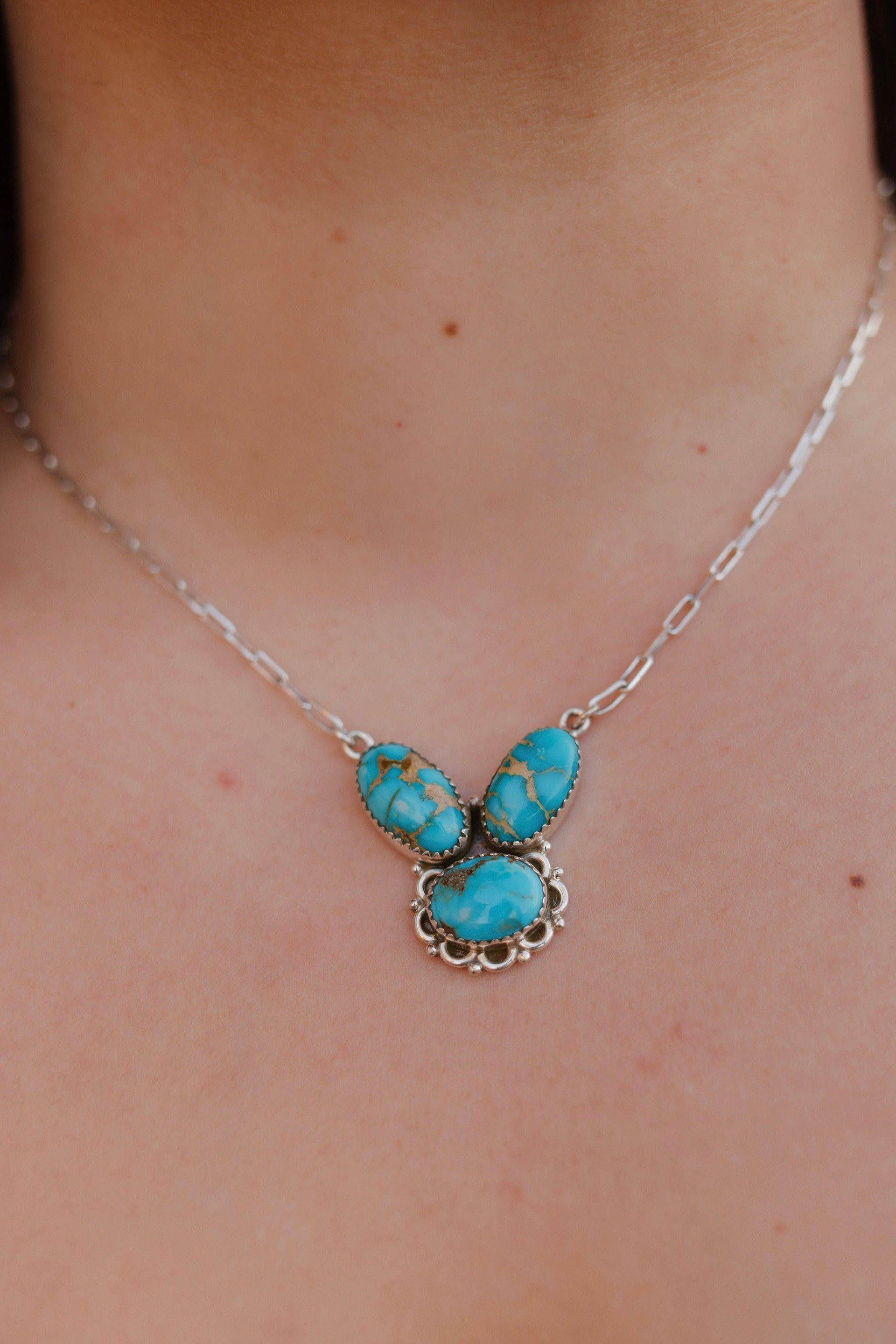 Clove Stone Slab Necklace-Chain Necklaces-Krush Kandy, Women's Online Fashion Boutique Located in Phoenix, Arizona (Scottsdale Area)