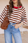 Everyday Stripe Basic Top | S-2X