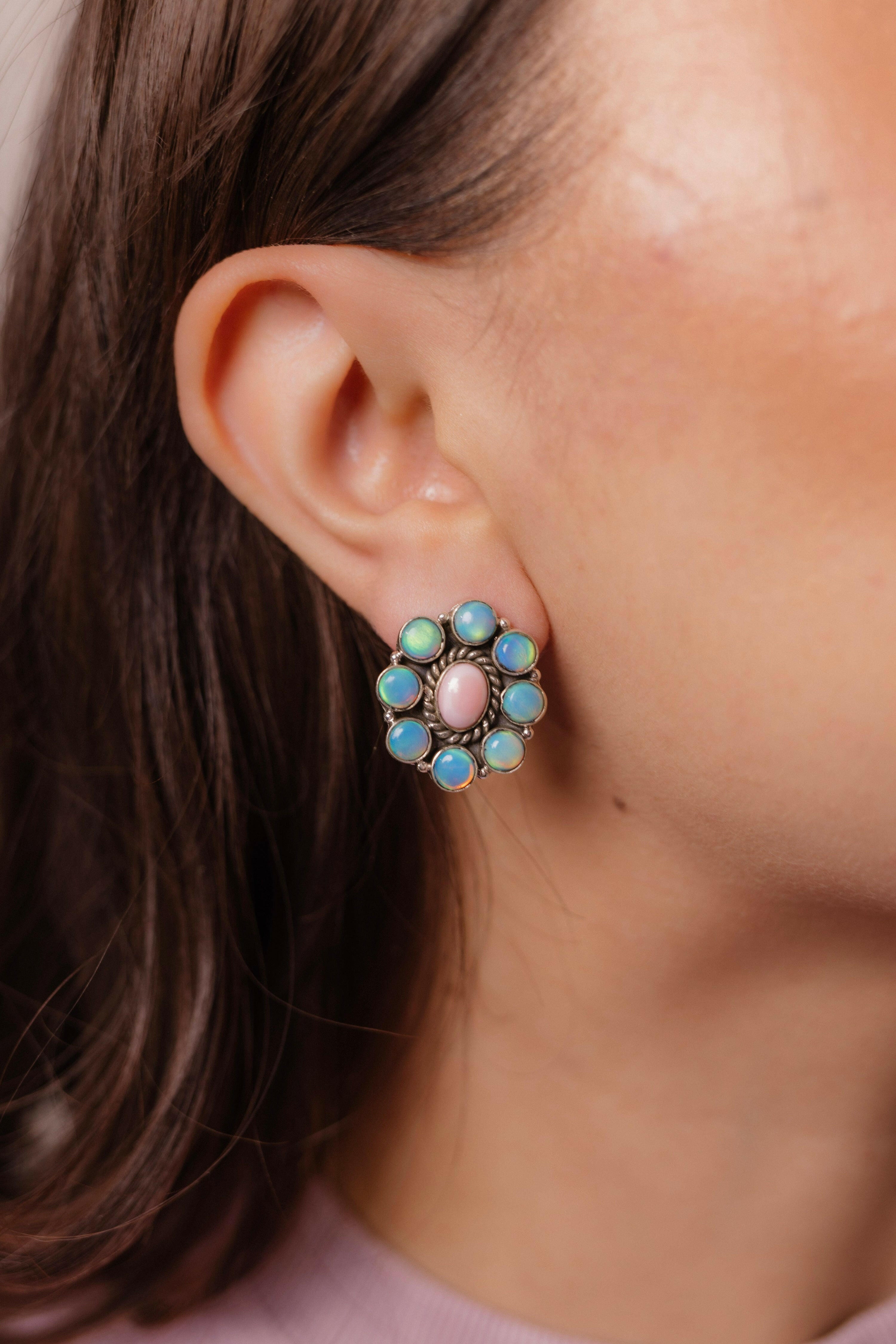 Krush Kandy Original Opal Earrings | Multiple Options-Stud Earrings-Krush Kandy, Women's Online Fashion Boutique Located in Phoenix, Arizona (Scottsdale Area)