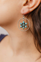 Floating Daisies Rope Stone Earrings-Stud Earrings-Krush Kandy, Women's Online Fashion Boutique Located in Phoenix, Arizona (Scottsdale Area)