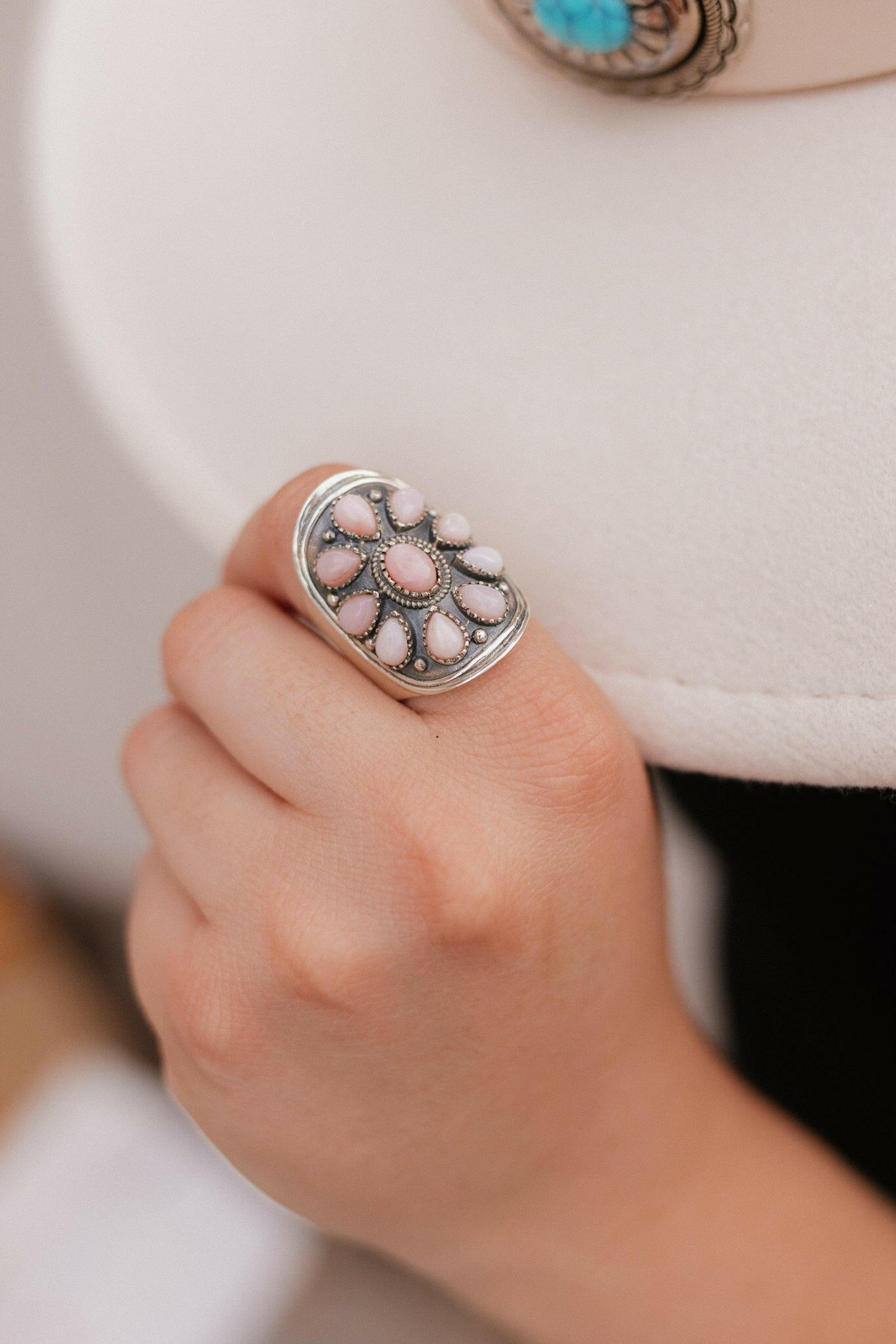 Round My Finger Cluster Ring MADE TO ORDER-Cluster Rings-Krush Kandy, Women's Online Fashion Boutique Located in Phoenix, Arizona (Scottsdale Area)