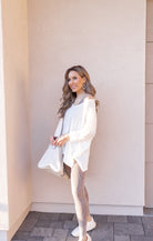 Zenana Full Size Waffle Knit V-Neck Long Sleeve Slit Top-Krush Kandy, Women's Online Fashion Boutique Located in Phoenix, Arizona (Scottsdale Area)