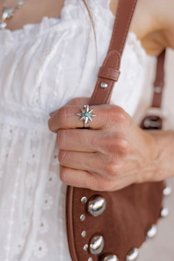 Grand Canyon Turquoise Star Ring