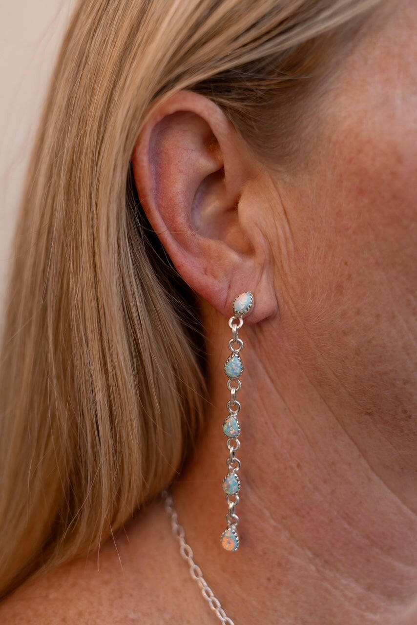 Kandyland Stone Drop Earrings-Earrings-Krush Kandy, Women's Online Fashion Boutique Located in Phoenix, Arizona (Scottsdale Area)