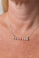 Set the Bar High Sterling Silver Necklace MADE TO ORDER-Bar Necklaces-Krush Kandy, Women's Online Fashion Boutique Located in Phoenix, Arizona (Scottsdale Area)