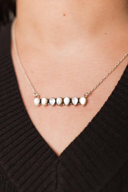 Set the Bar High Sterling Silver Necklace MADE TO ORDER-Bar Necklaces-Krush Kandy, Women's Online Fashion Boutique Located in Phoenix, Arizona (Scottsdale Area)