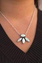 Paloma Three Petal Chain Necklace-Necklaces-Krush Kandy, Women's Online Fashion Boutique Located in Phoenix, Arizona (Scottsdale Area)