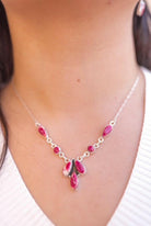 High Desert Glow Jasper Necklace and Earrings Set-Necklaces-Krush Kandy, Women's Online Fashion Boutique Located in Phoenix, Arizona (Scottsdale Area)