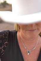 High Desert Glow Jasper Necklace and Earrings Set-Necklaces-Krush Kandy, Women's Online Fashion Boutique Located in Phoenix, Arizona (Scottsdale Area)